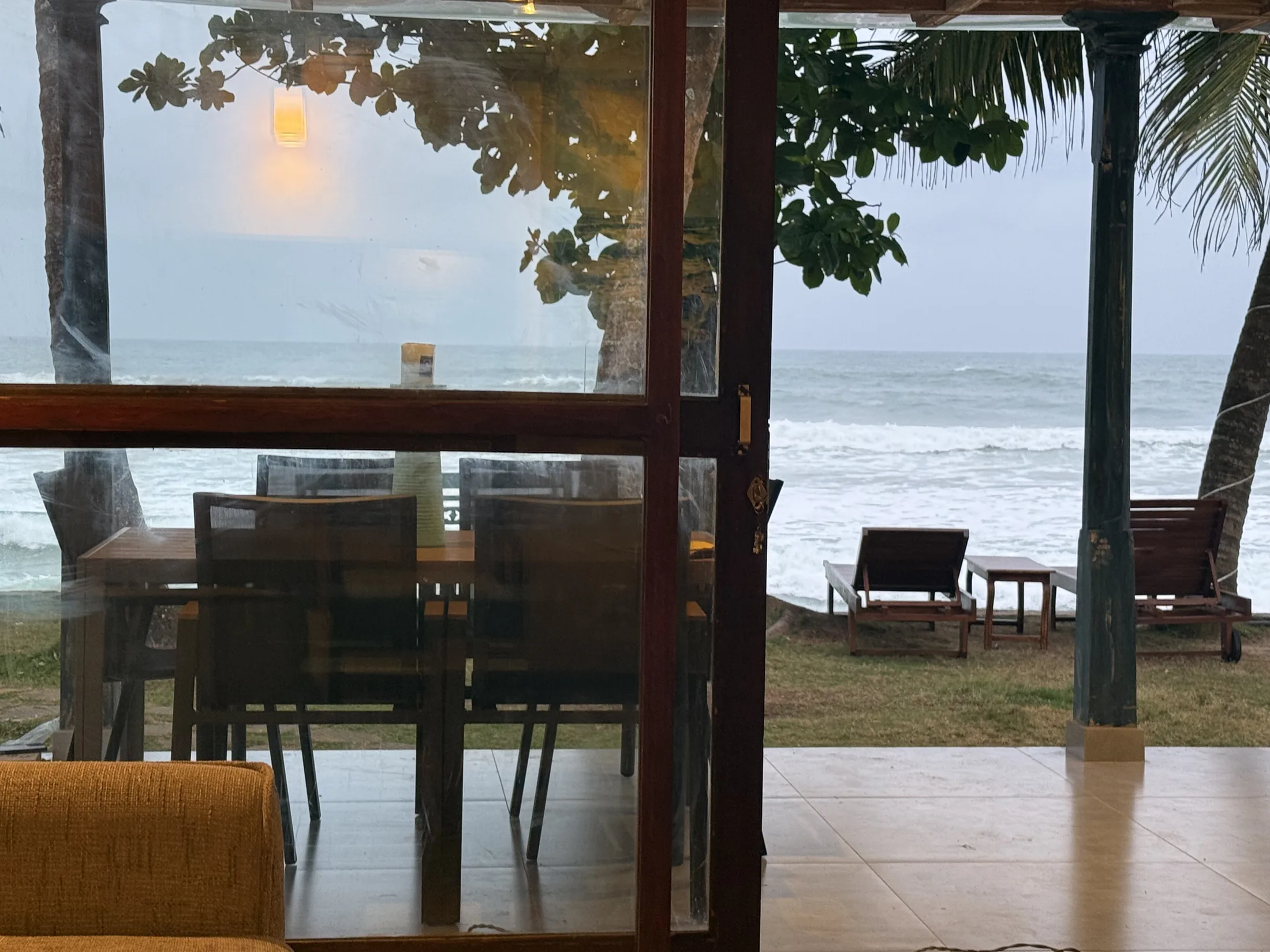 A view from inside